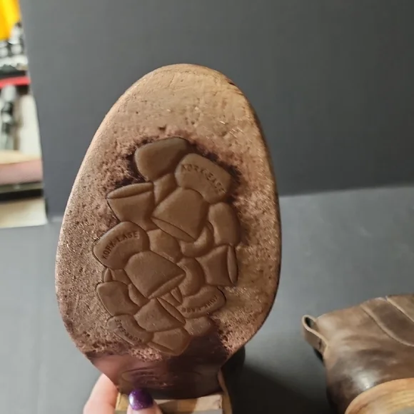 Kork-Ease Dark Brown Ankle Booties - Picture 8 of 8